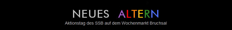 Aktionstag des SSB auf dem Wochenmarkt Bruchsal