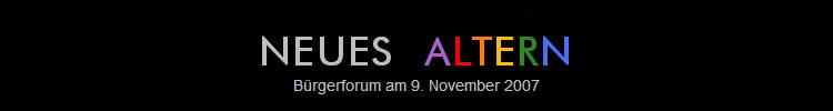 B�rgerforum am 9. November 2007