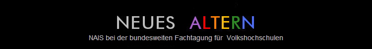 NAIS bei der bundesweiten Fachtagung f�r  Volkshochschulen