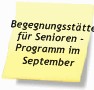 Klicken Sie! ...und Sie gelangen zum September-Programm der Seniorenbegegnungsst�tte.