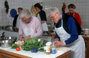 Kochkurs im Ernhrungszentrum