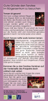 Tanzteeflyer R�ckseite