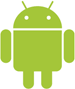 Das gr�ne M�nnchen ist der Android-Roboter. Android ist ein Warenzeichen von Google Inc.