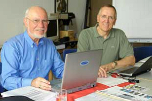 Klaus Krger (li.) und Dieter Mller